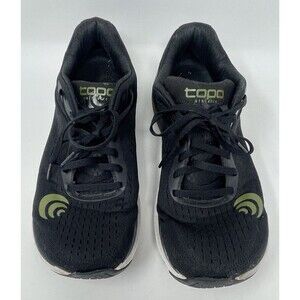 Topo Athletic M-Ultrafly 3 Running Shoes Black Olive Logo Men’s Size 10